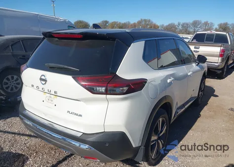 2021 Nissan Rogue Platinum Fwd from USA, damaged, VIN JN8AT3DC6MW105795